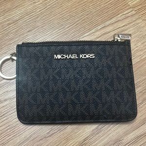 EUC MICHAEL KORS Jet Set Travel Coin Purse brown